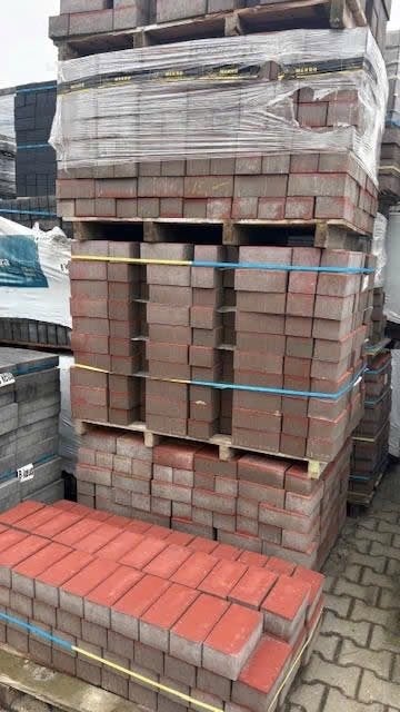 BKK, 8 cm rood, Ophalen of Verzenden, Beton, 10 m² of meer, Klinkers