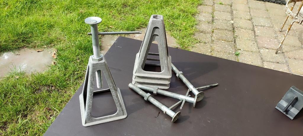Aluminium stablilatiesteunen 4 stuks, Ophalen of Verzenden