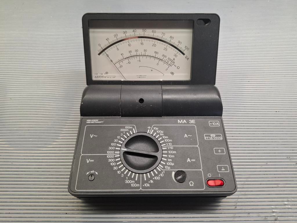 ABB analoge multimeter, Ophalen of Verzenden, Multimeter