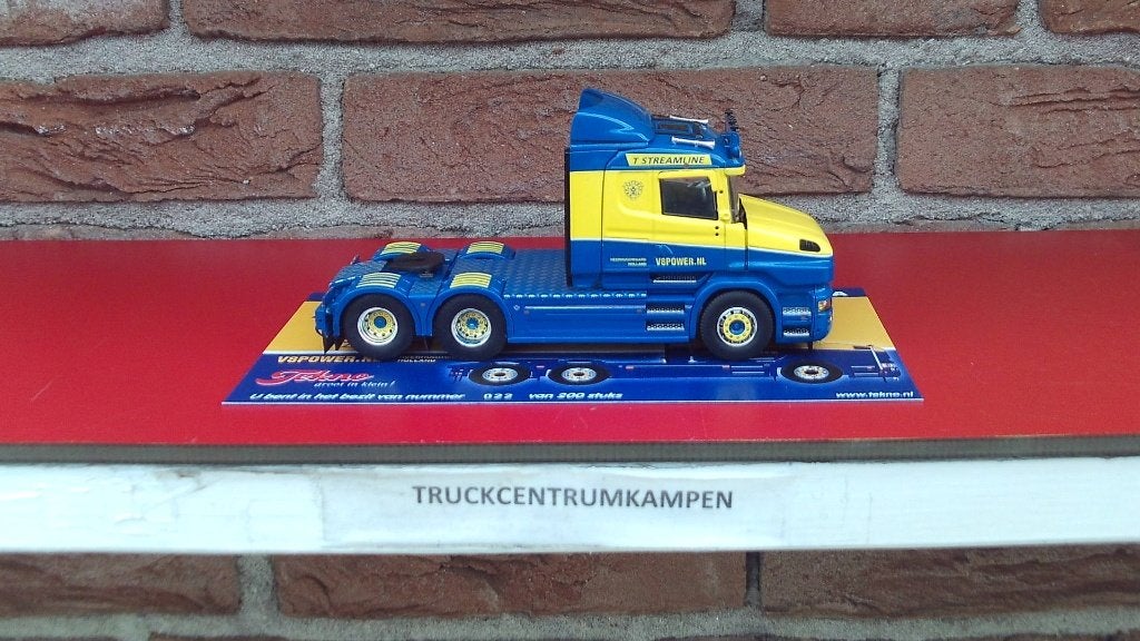 Tekno  Scania  Torpedo  6 x 4  van  V8  Power, Ophalen of Verzenden, Nieuw, Bus of Vrachtwagen, Tekno