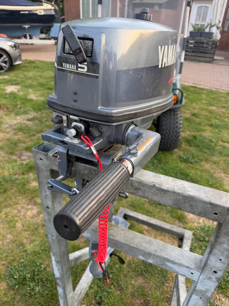 Yamaha 5pk 2takt loopt als een zonnetje koopje € 250,-, Watersport en Boten, Buiten- en Binnenboordmotoren, Ophalen, Zo goed als nieuw