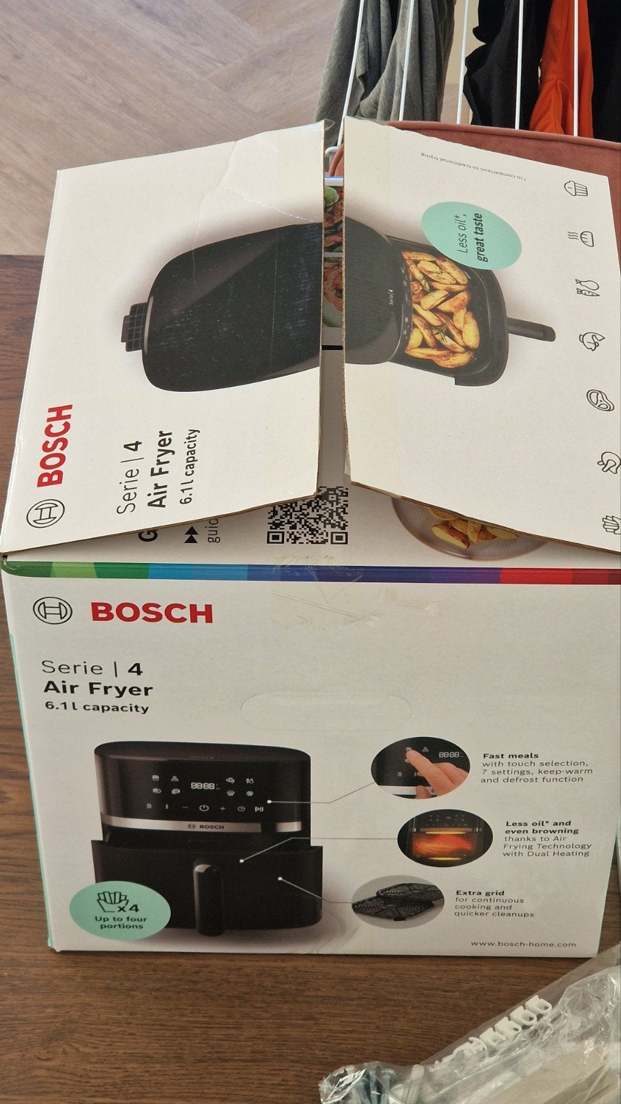 NIEUWE Bosch Air Fryer, Witgoed en Apparatuur, Ophalen, Nieuw, Airfryer