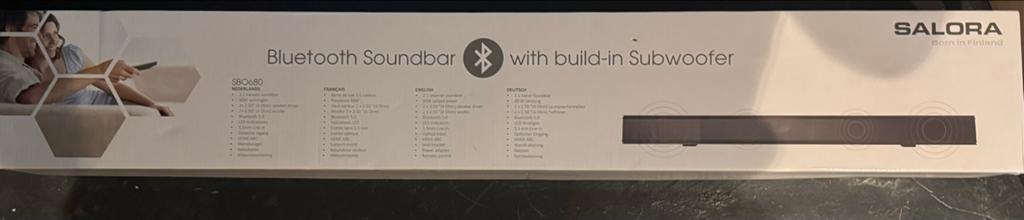 Salora SBO680 Bluetooth Soundbar met ingebouwde subwoofer, Ophalen of Verzenden, Nieuw