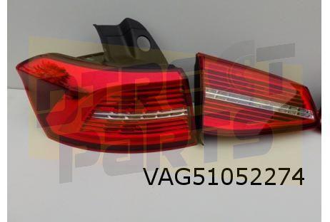 Volkswagen Passat B8 (10/14-9/19) achterlicht Rechts buiten, -, -, Nieuw, -