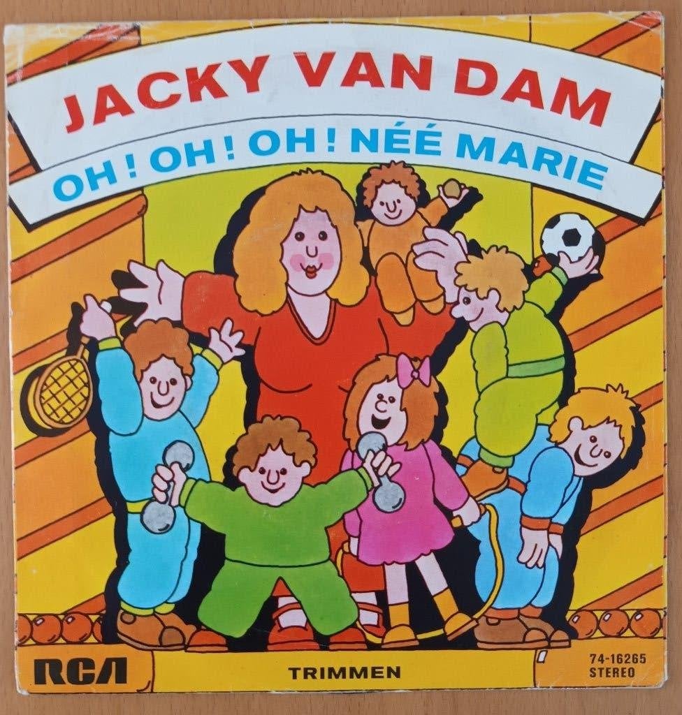 Jacky Van Dam - Oh! Oh! Oh! Nee Marie, Fotohoes, 7 inch, Ophalen of Verzenden, Zo goed als nieuw