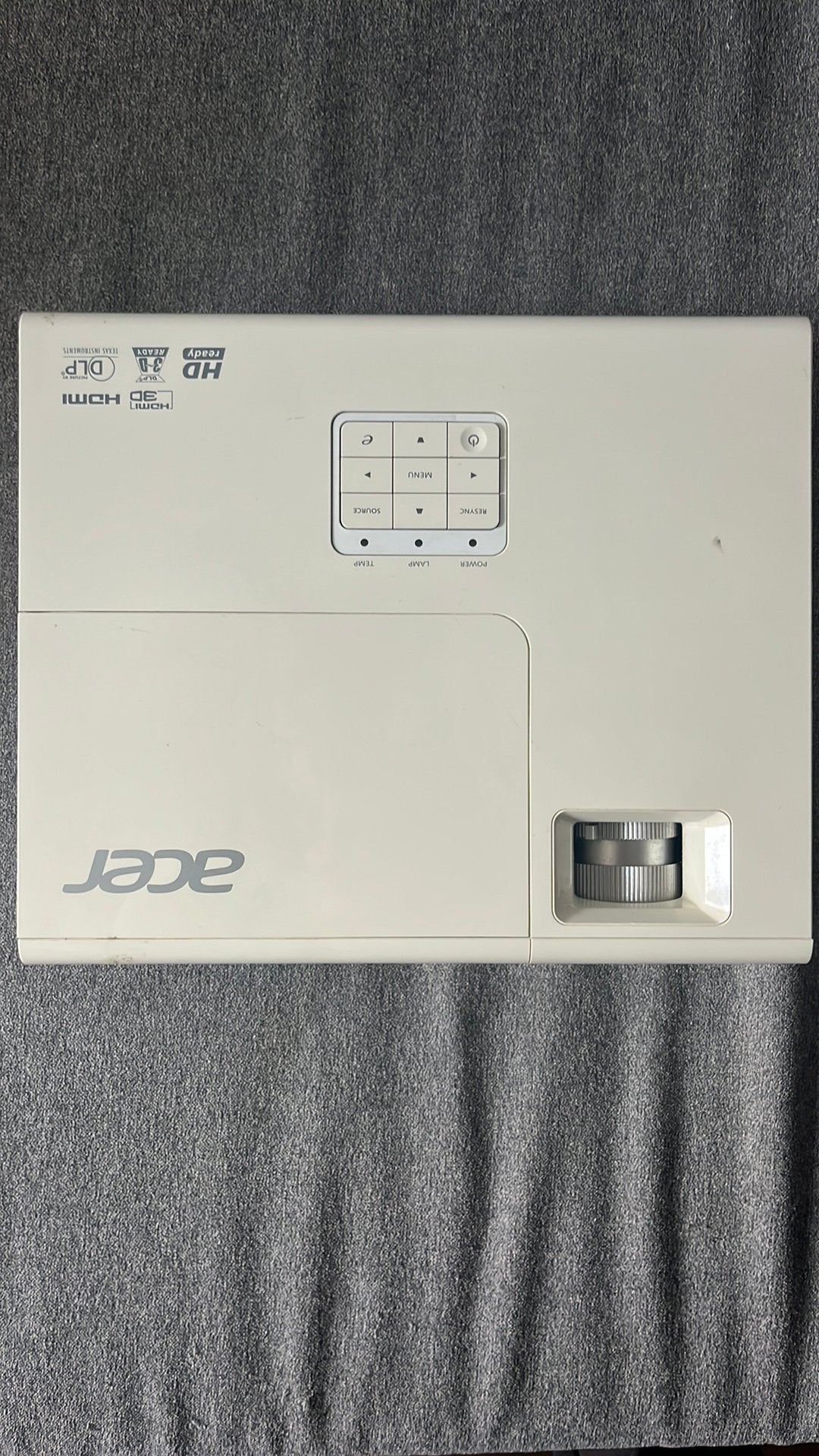 Acer X1340WH DLP Beamer – HDMI – Goed werkend, Audio, Tv en Foto, Gebruikt, HD (720), LED, Ophalen of Verzenden