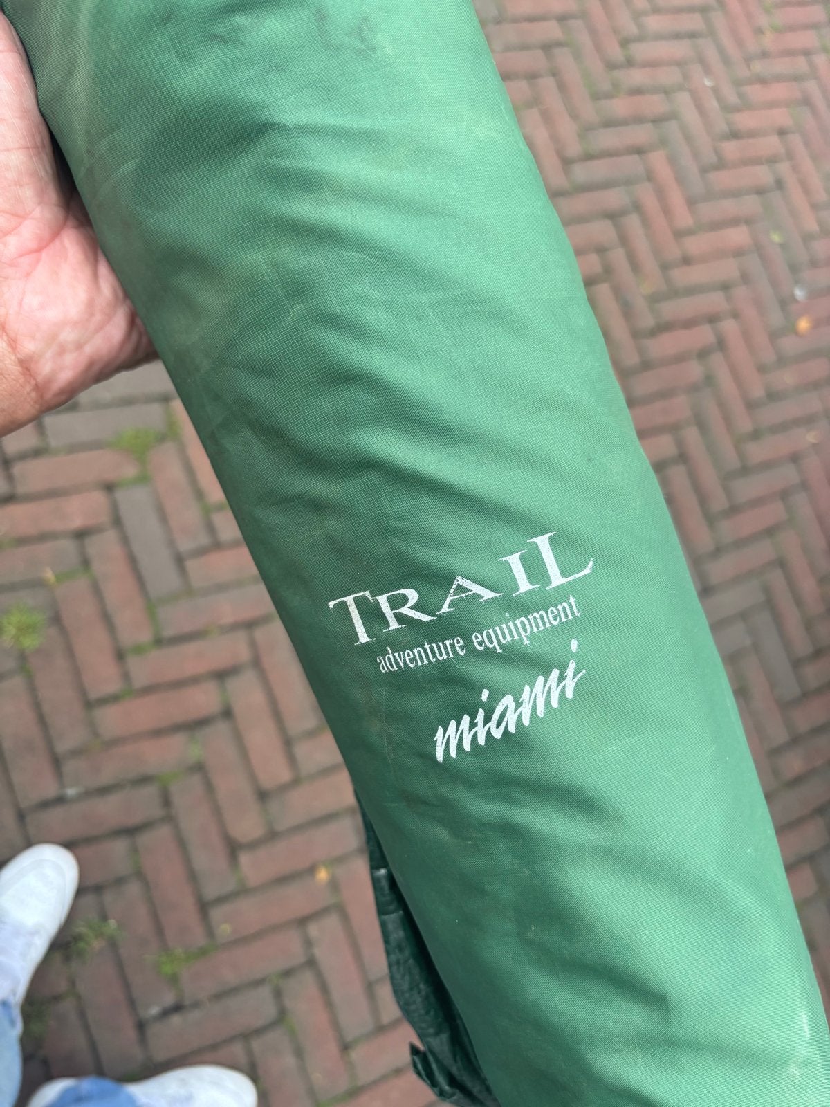 Halve strandtent - Trail Adventure Equipment Miami, Caravans en Kamperen, Ophalen of Verzenden, Gebruikt, Tot en met 2