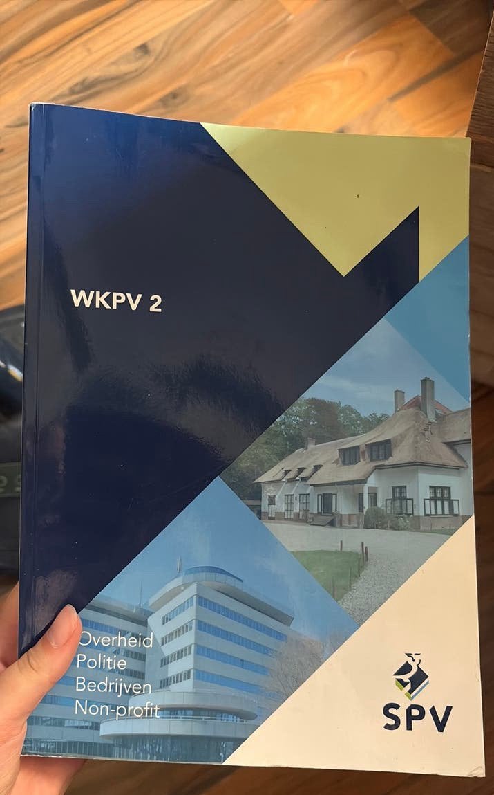 Wettelijke kaders publieke veiligheid lesboek SPV 2 mbo, Ophalen of Verzenden, Zo goed als nieuw