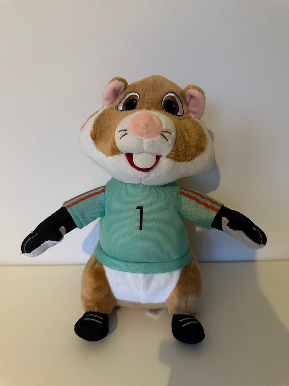 Albert Heijn (ah) hamster knuffel keeper (voetbal), Ophalen of Verzenden, Zo goed als nieuw, Hamster, Albert Heijn