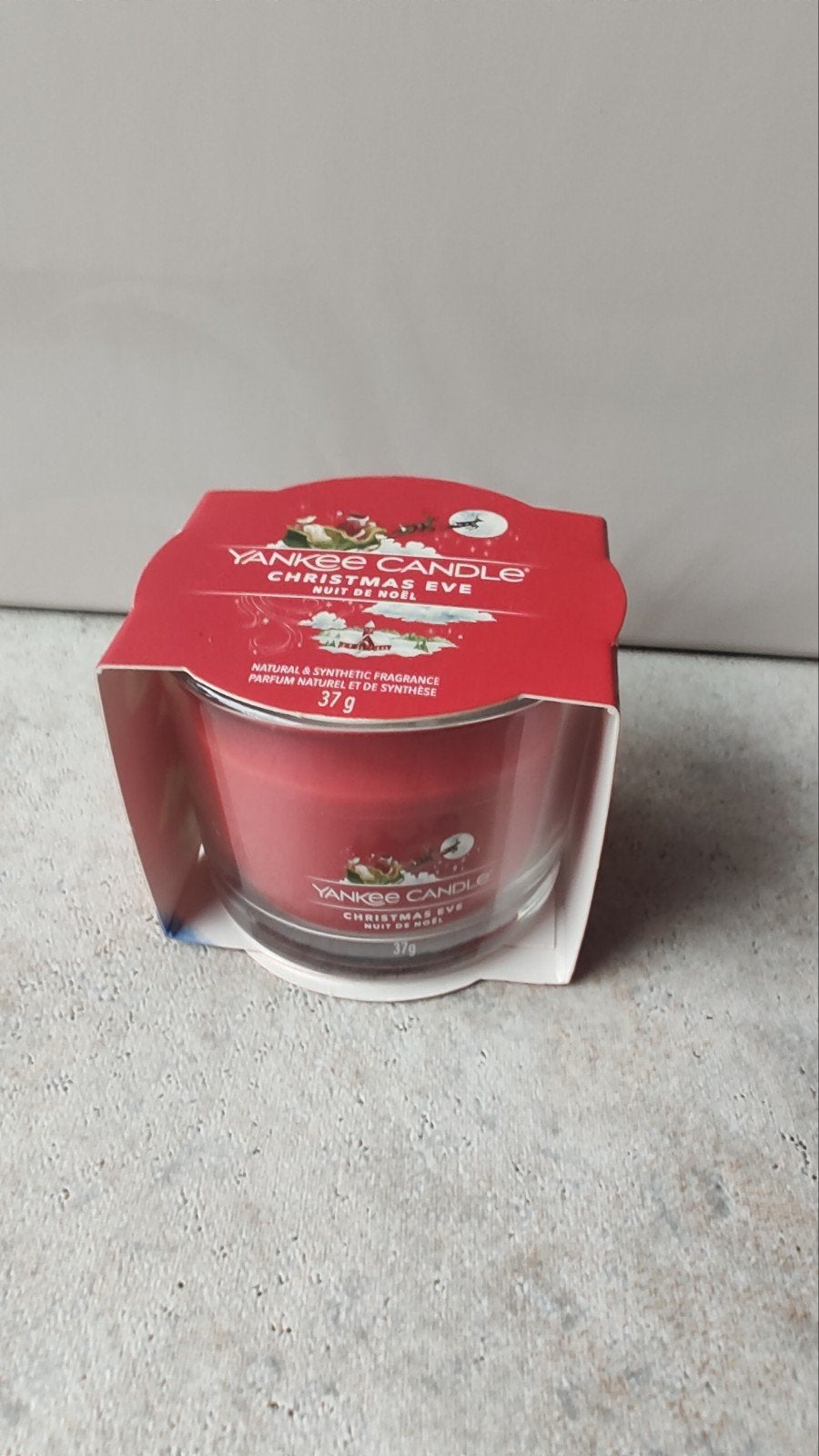 Yankee Candle Christmas 37 gram, Ophalen of Verzenden, Nieuw, Gehele gezicht