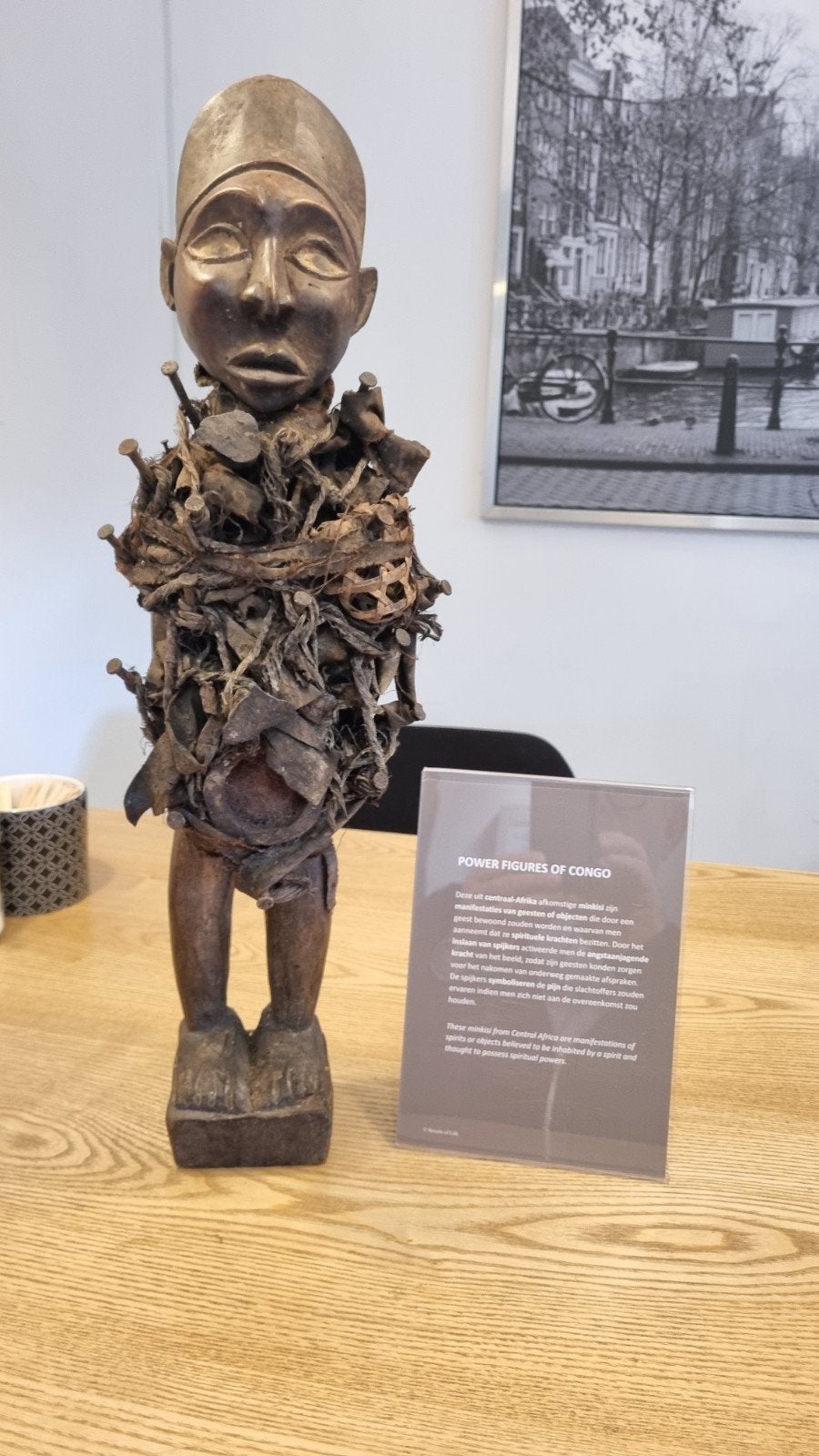 Minkisi Power Figure uit Centraal-Afrika, Ophalen of Verzenden
