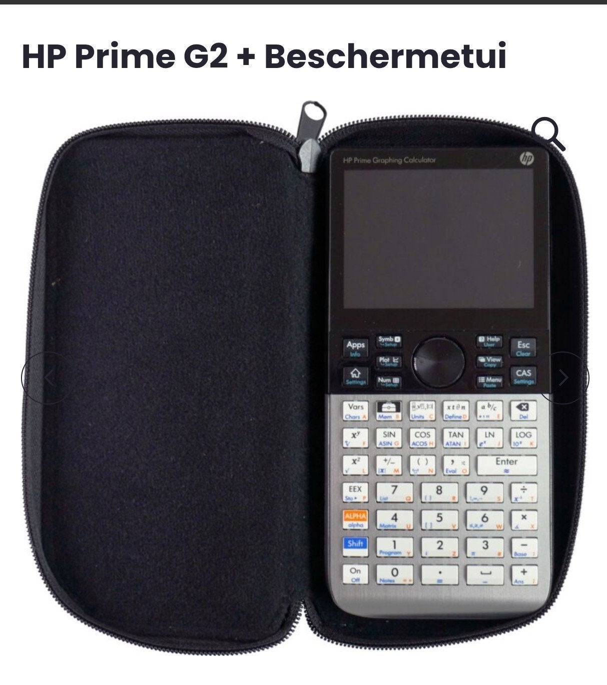 HP Prime G2 grafische rekenmachine met hoes, Diversen, Rekenmachines, Ophalen, Grafische rekenmachine