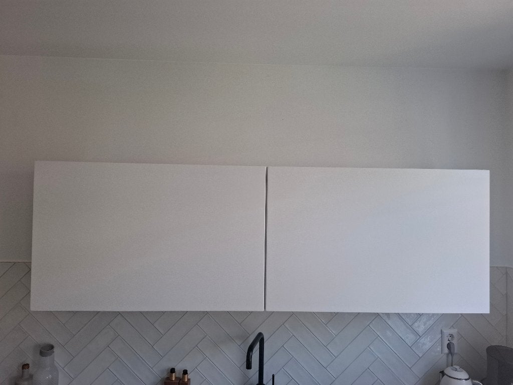 Keukenkastjes met 3 led spots, Ophalen, Gebruikt, Overige materialen, Wit