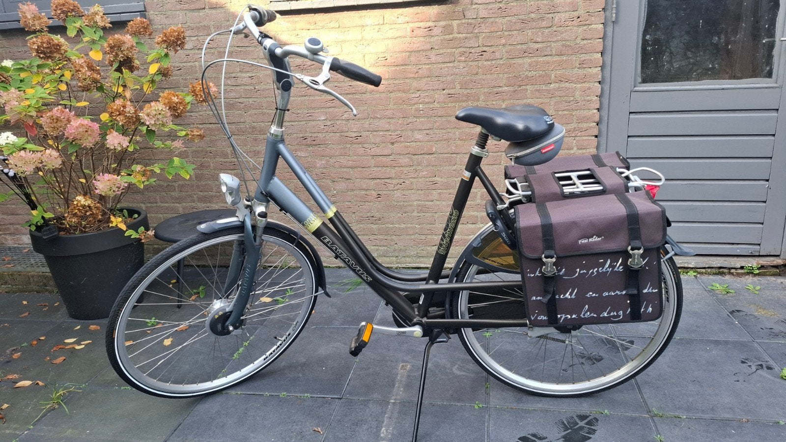 Batavus Intermezzo Damesfiets met 7 versnellingen, Ophalen, Velgrem, (Extra) lage instap, Batavus