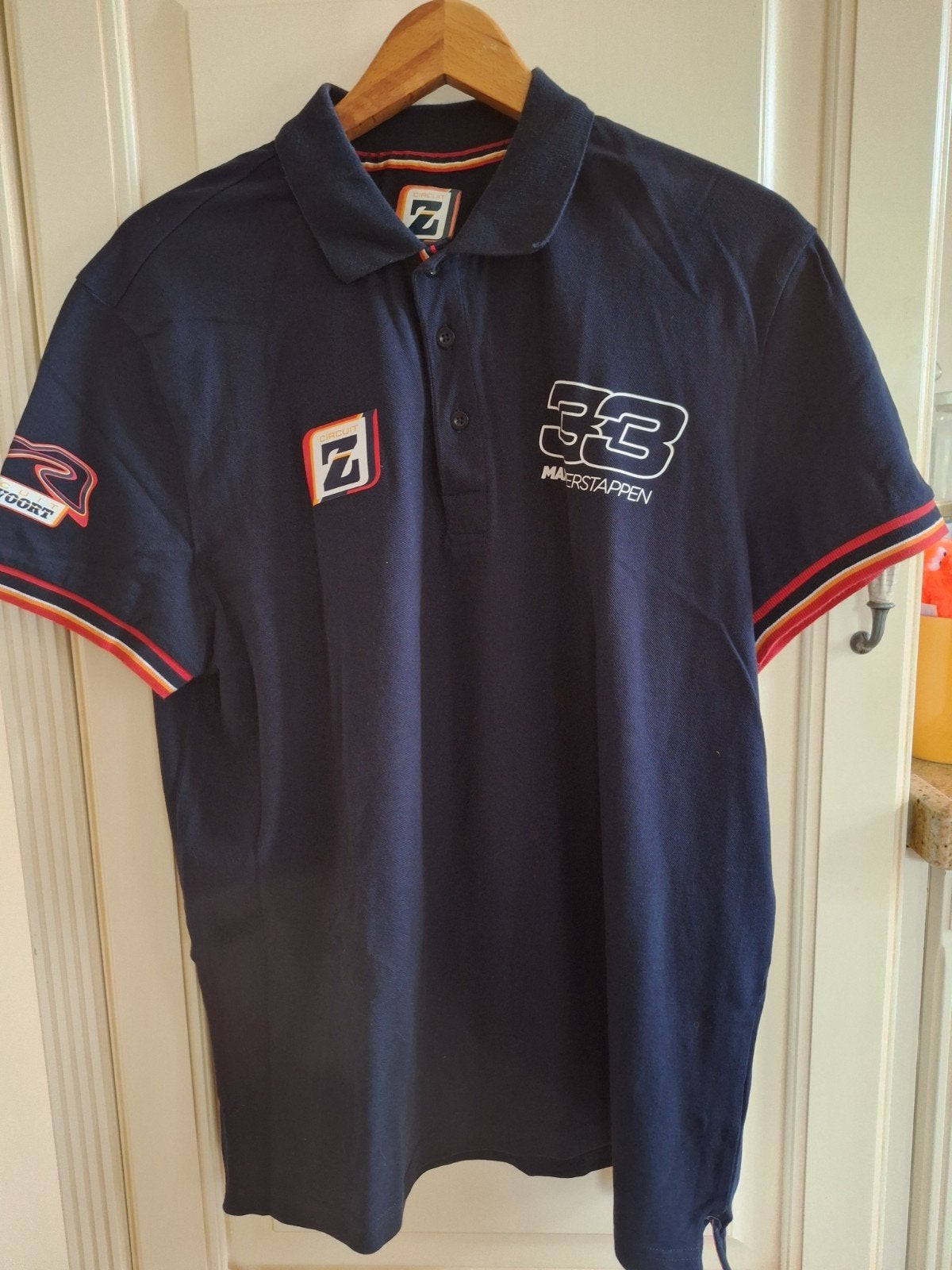 Max Verstappen Zandvoort polo, Ophalen of Verzenden, Zo goed als nieuw, Gebruiksvoorwerp