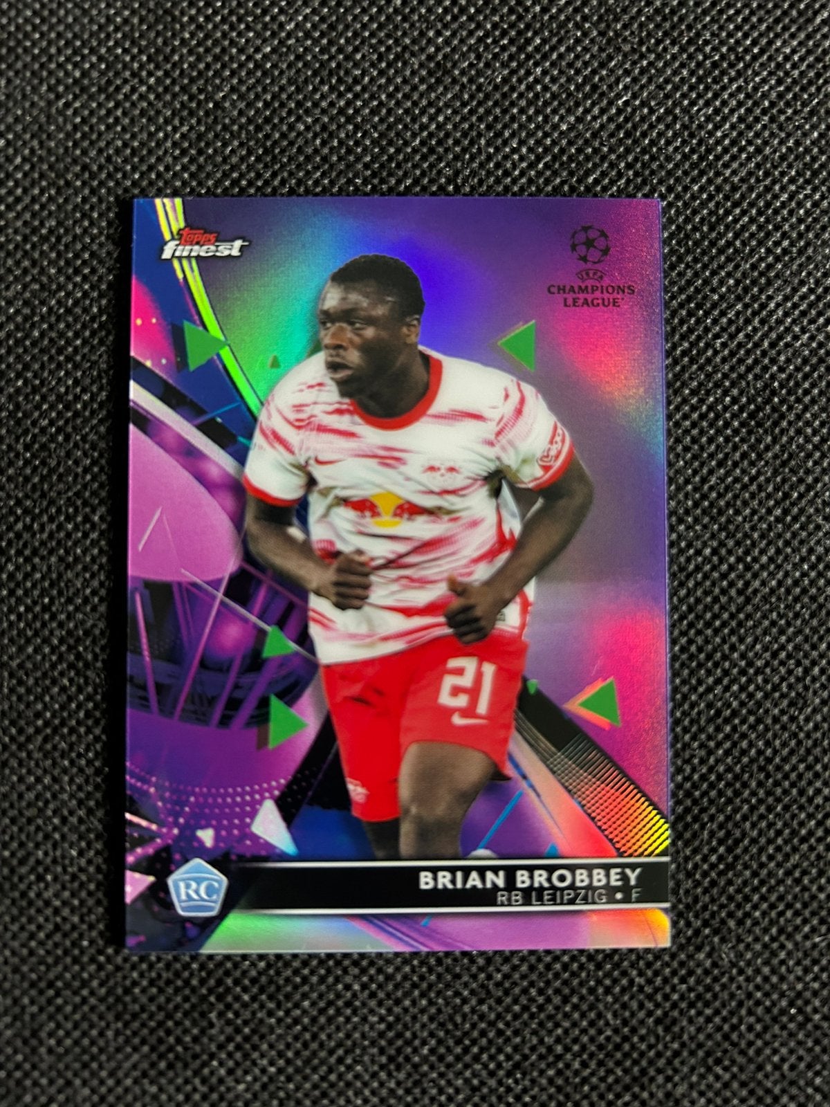 Brian Brobbey rookie /299, Ophalen of Verzenden, Zo goed als nieuw, Buitenlandse clubs, Spelerskaart