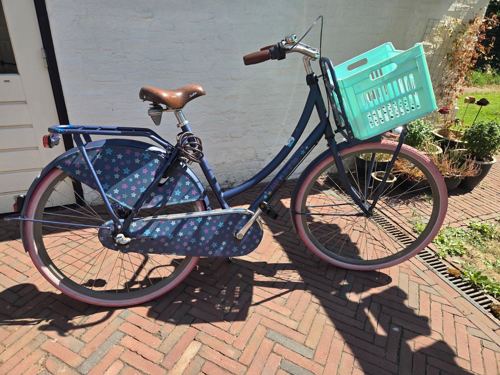Cortina Lief U4 Meisjesfiets 28 inch, Fietsen en Brommers, Fietsen | Dames | Damesfietsen, Terugtraprem, Gebruikt, Versnellingen