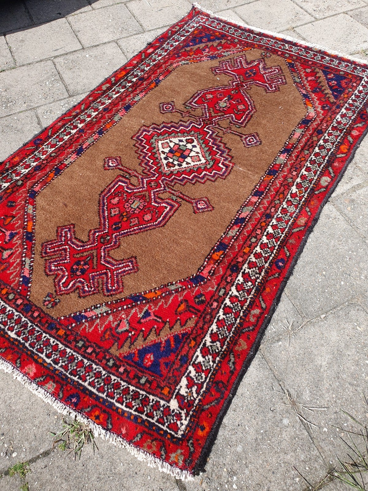 perzisch tapijt 165x110 cm, Gebruikt, 100 tot 150 cm, Ophalen of Verzenden, Iran