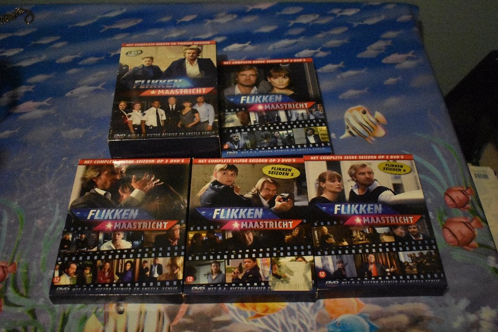 dvd's Flikken Maastricht, seizoen 1 t/m 6, € 5,00 per stuk, Cd's en Dvd's, Dvd's | Tv en Series, Alle leeftijden, Ophalen of Verzenden