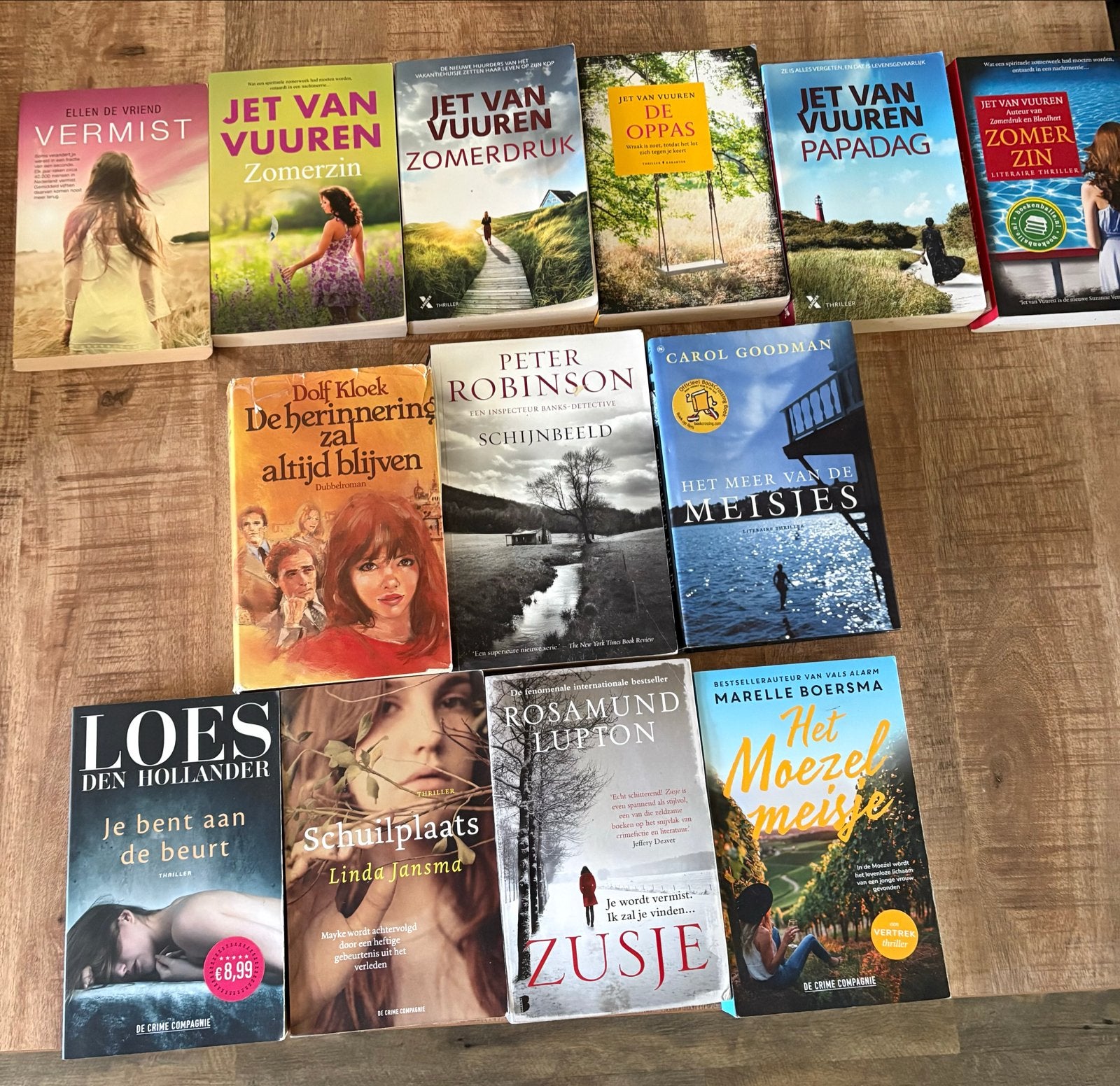 Diverse boeken: romans, thrillers en meer, Ophalen of Verzenden, Zo goed als nieuw, Nederland