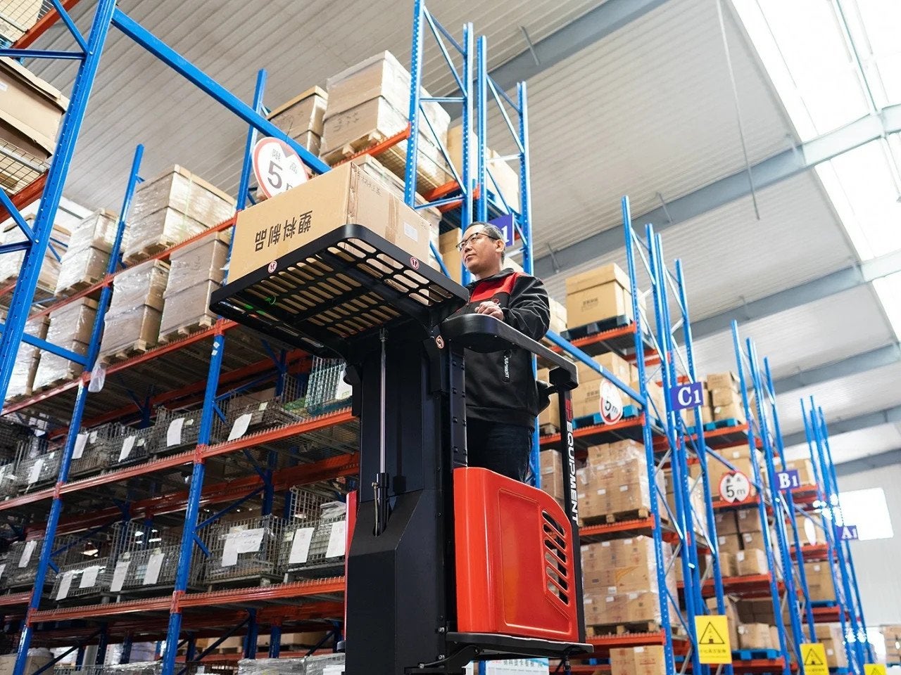 EP JX0 Elektrische orderpicktruck 4.80METER, Ep, Orderpicker, Overige aandrijving, Marconistraat 2
3133KL  Vlaardingen, NL