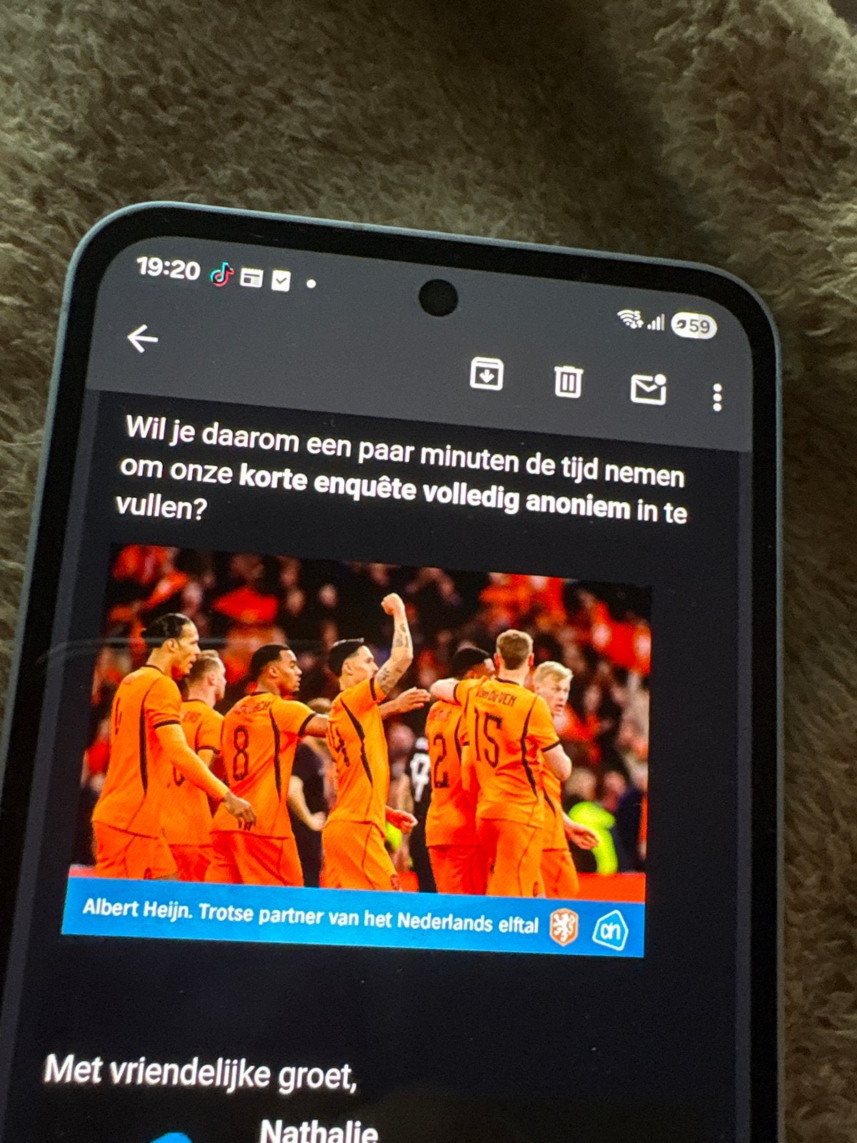 Tekoop tikets, Losse kaart, Twee personen, Oktober, Nederlands elftal