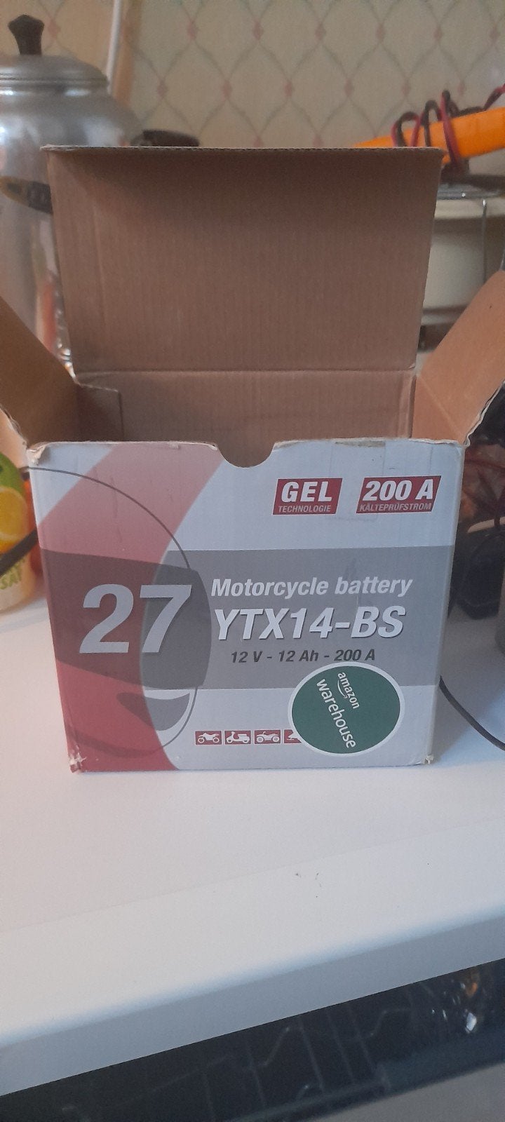 Tk nog nieuwe accu voor pan european 1100, Motoren, Onderdelen | Honda, Ophalen of Verzenden