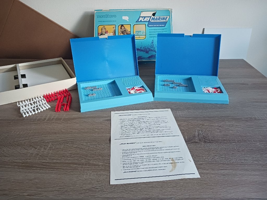 Play marine (Zeeslag), Een of twee spelers, Ophalen of Verzenden, Zo goed als nieuw, Berco Lux