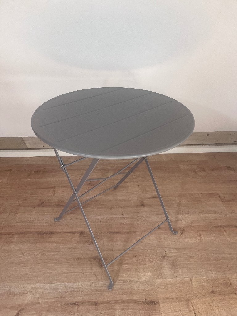 Tuintafel, Ophalen, Zo goed als nieuw, Rond, Metaal