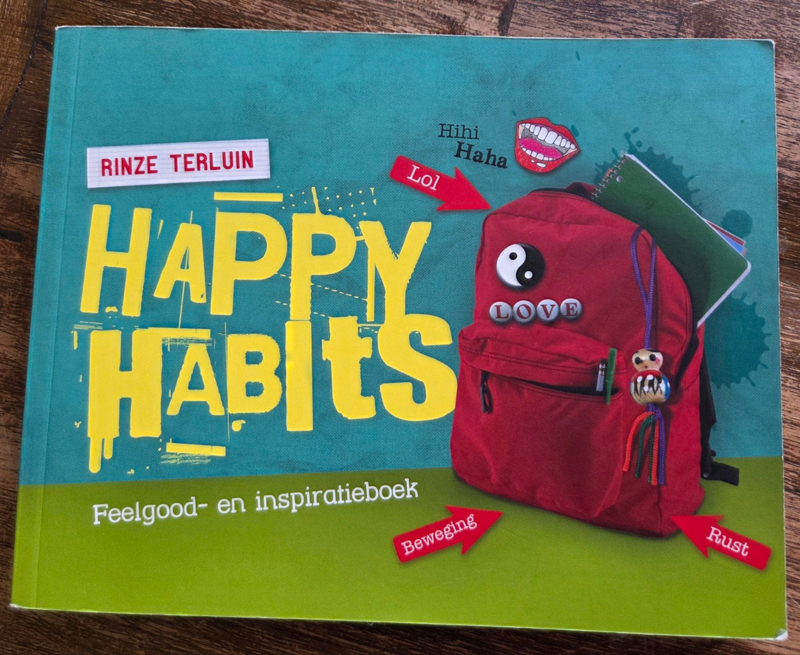 Rinze Terluin - Happy Habits, Verzenden, Gelezen, Rinze Terluin