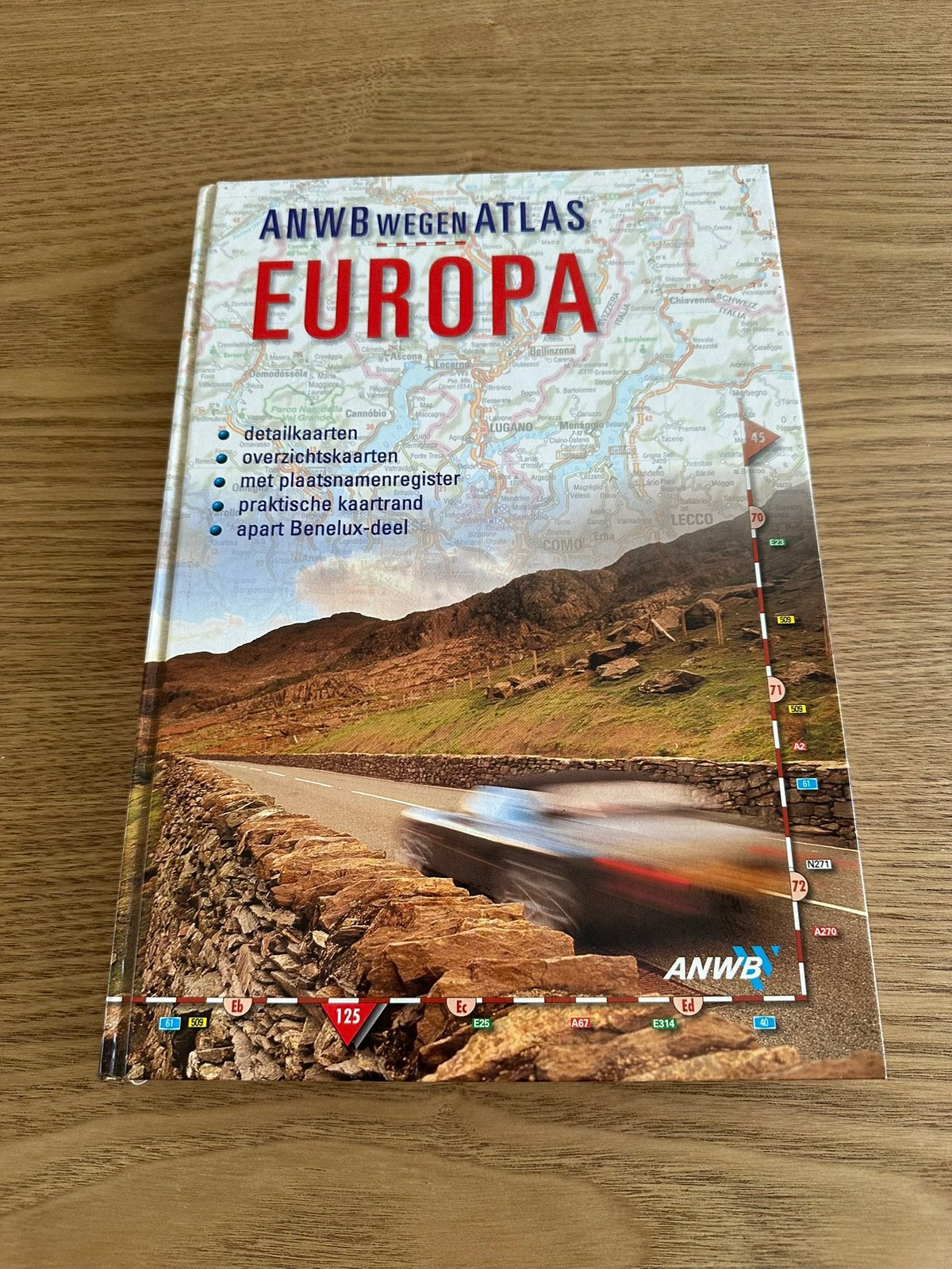 ANWB wegen atlas Europa. 1999.ANWB BV, Ophalen of Verzenden, Gelezen