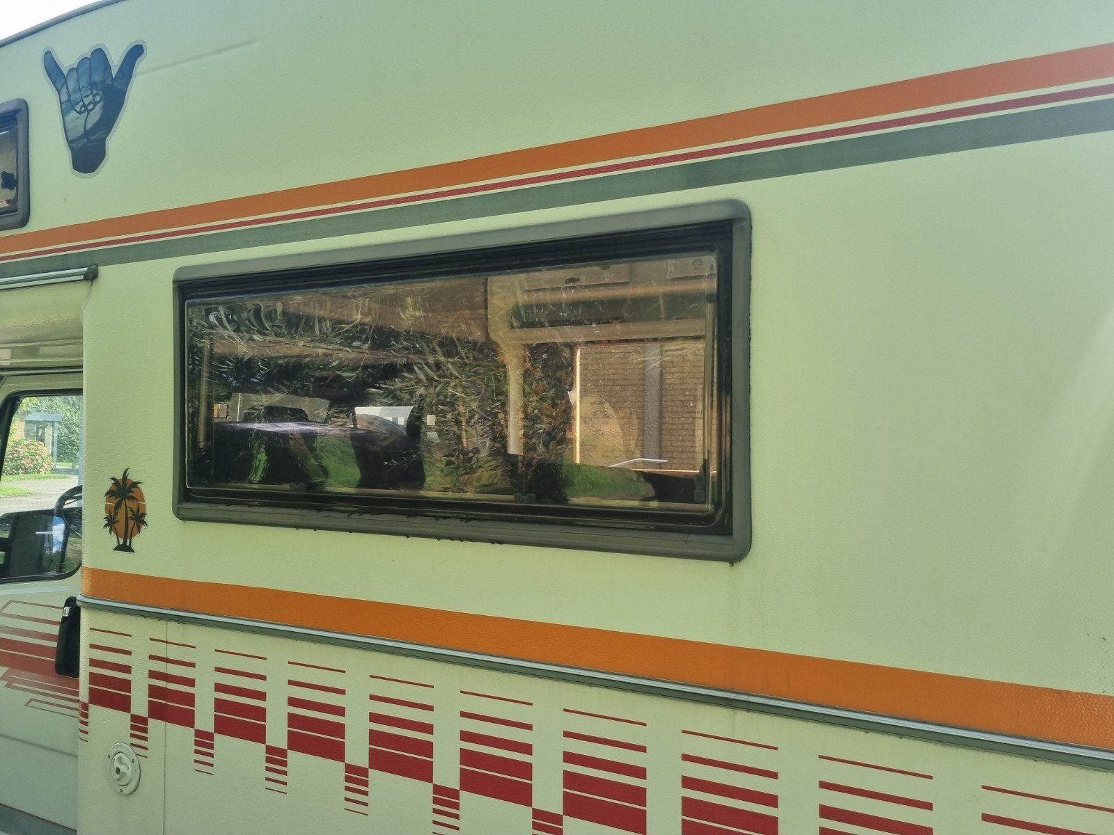 camper raam groot klapraam ramen camper, Verzenden, Gebruikt
