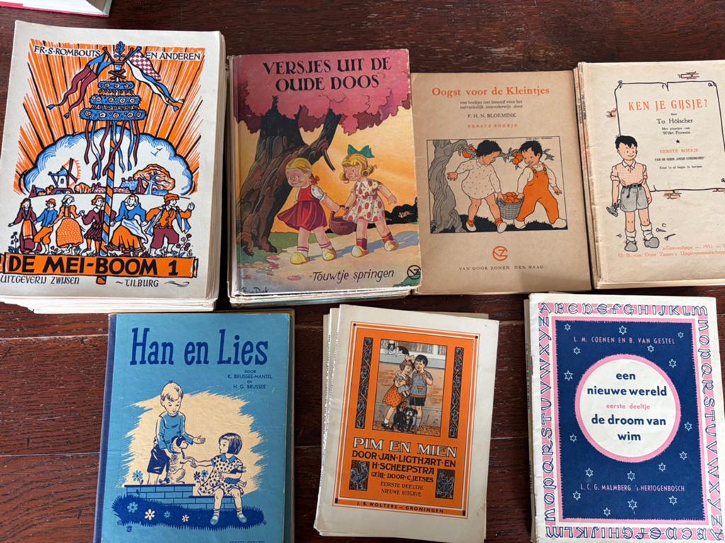 Schoolboekjes uit de vorige eeuw, Boeken, Ophalen of Verzenden, Gelezen, Overige niveaus, Nederlands