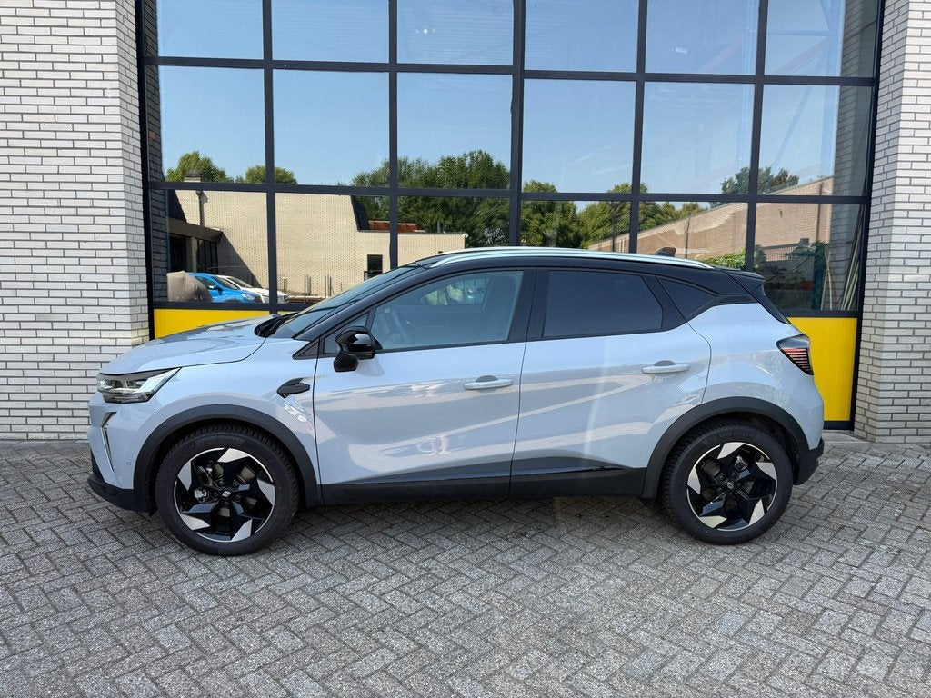 Renault Captur full hybrid 145 techno, adaptieve cruise, 4 s, Auto's, Renault, Stof, Gebruikt, Zwart, 4 cilinders