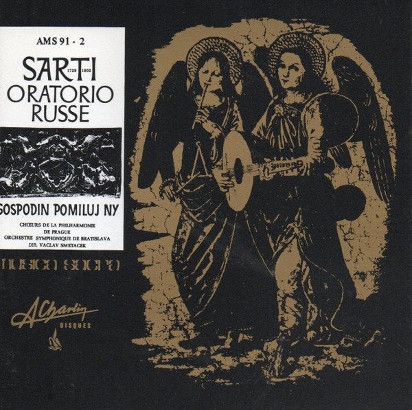 SARTI Oratorio russe CD ERMITAGE TOP CONDITIE, Ophalen of Verzenden, Classicisme, Zo goed als nieuw, Overige typen