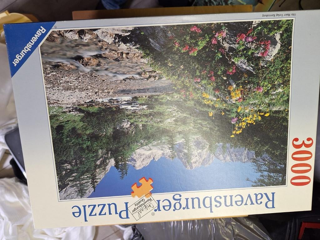 Ravensburger Legpuzzel 3000 Stukjes - Tirol Mierminger Kette, Ophalen of Verzenden, Meer dan 1500 stukjes, Zo goed als nieuw, Legpuzzel