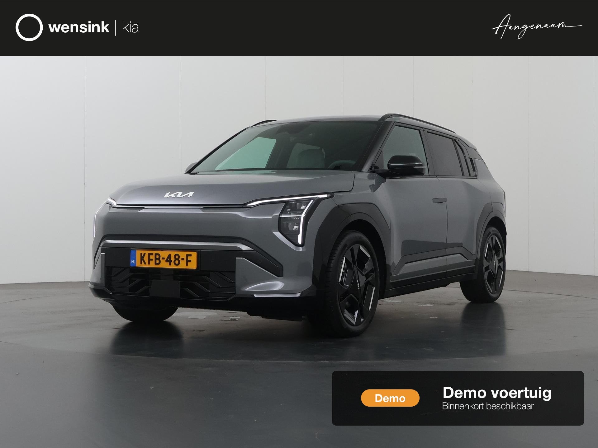 Kia EV3 GT-Line Business Edition 81.4 kWh | 19" lichtmetalen, 510 min, 33 min, Zwart, Origineel Nederlands