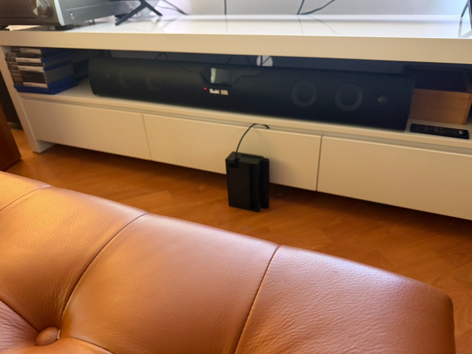 Teufel THX Cinebar 52 met Subwooofer, 70 watt of meer, Zo goed als nieuw, 5.1-systeem, Overige spelers