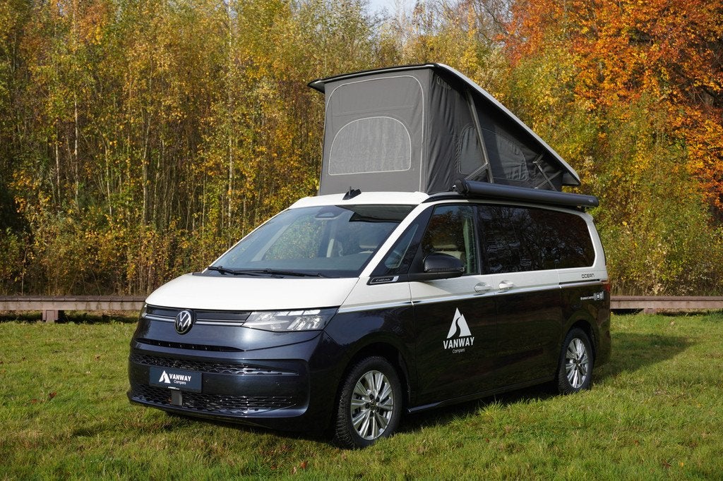 Volkswagen California Ocean T7 245PK Automaat PHEV 4x4 Apple, Caravans en Kamperen, Campers, Automaat, Buscamper of Camperbus