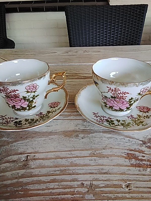 vintage kop en schotels van Duchess., Ophalen of Verzenden