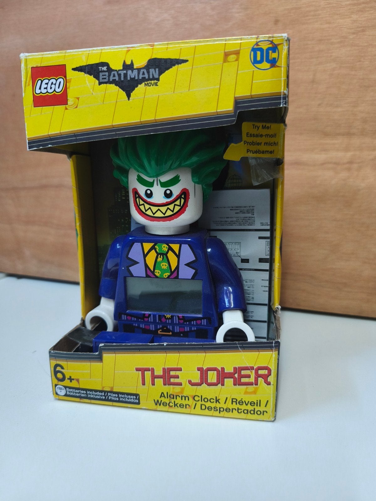 Lego wekker/ alarmklok the Joker, Ophalen of Verzenden, Nieuw, Lego