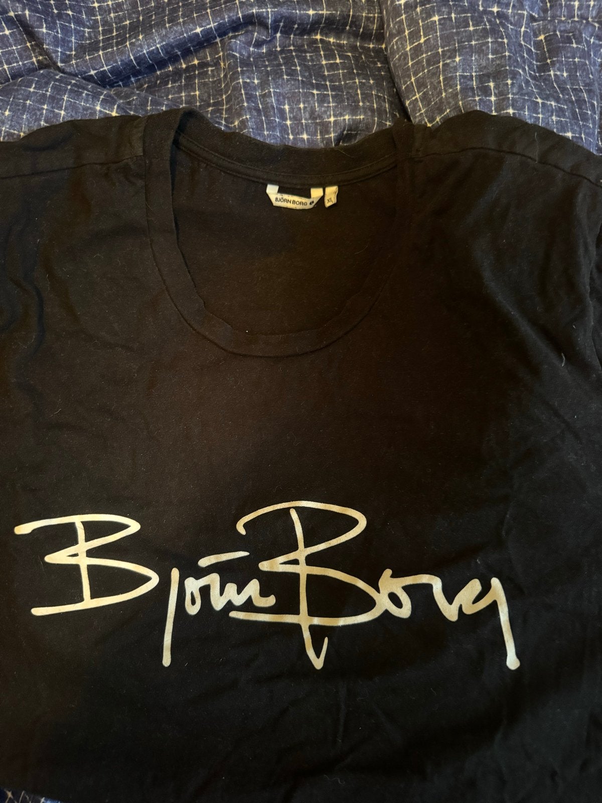 black Björn Borg Signature Logo Tee, Kleding | Dames, Ophalen of Verzenden