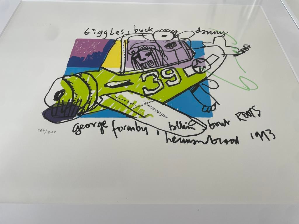 Herman Brood zeefdruk, Antiek en Kunst, Ophalen