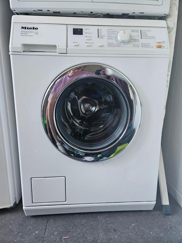 Miele W 3203 WCS Wasmachine, Ophalen, Gebruikt, Handwasprogramma, Voorlader