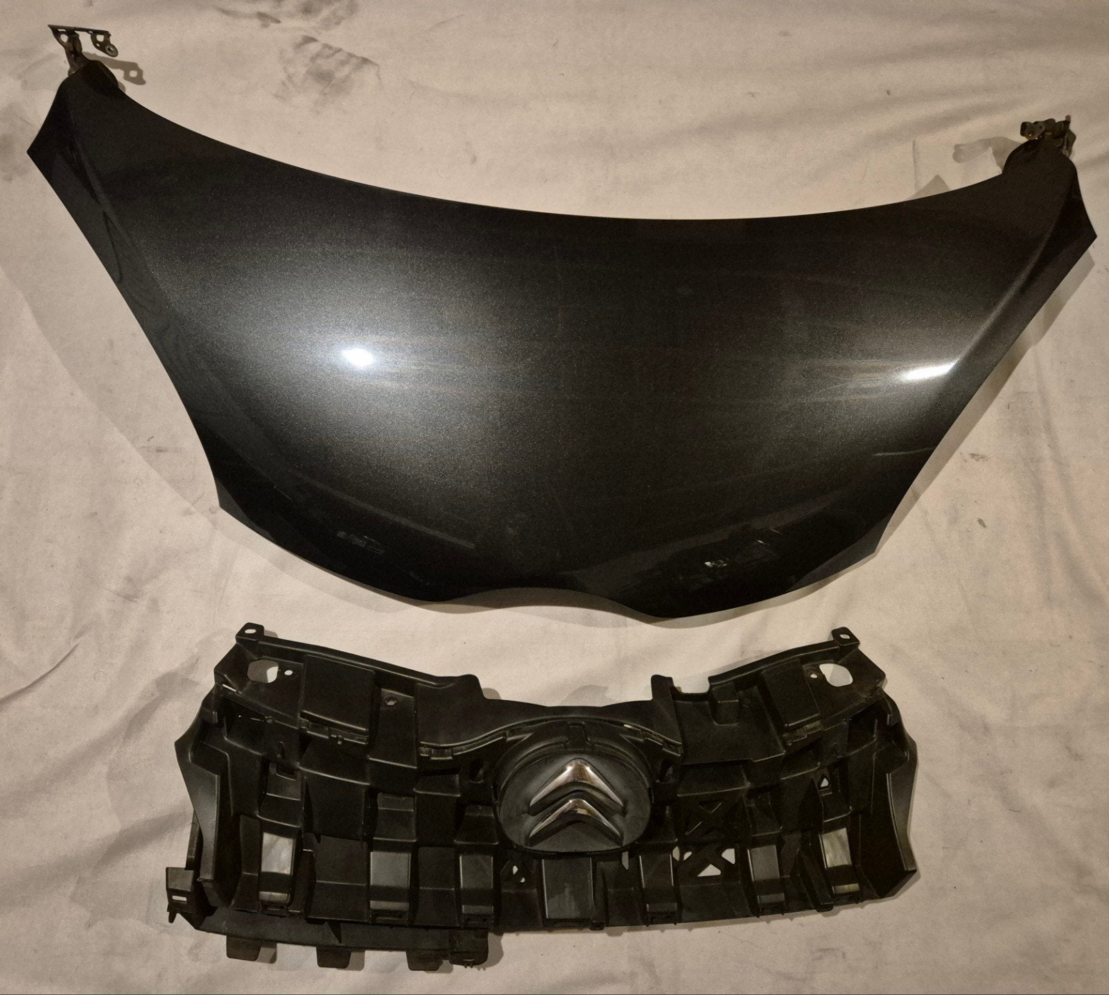 C1 2012-2014 CITROËN FACELIFT MOTORKAP + VOORBUMPER DEEL KTA, Gebruikt, Citroën, Voor, Ophalen of Verzenden