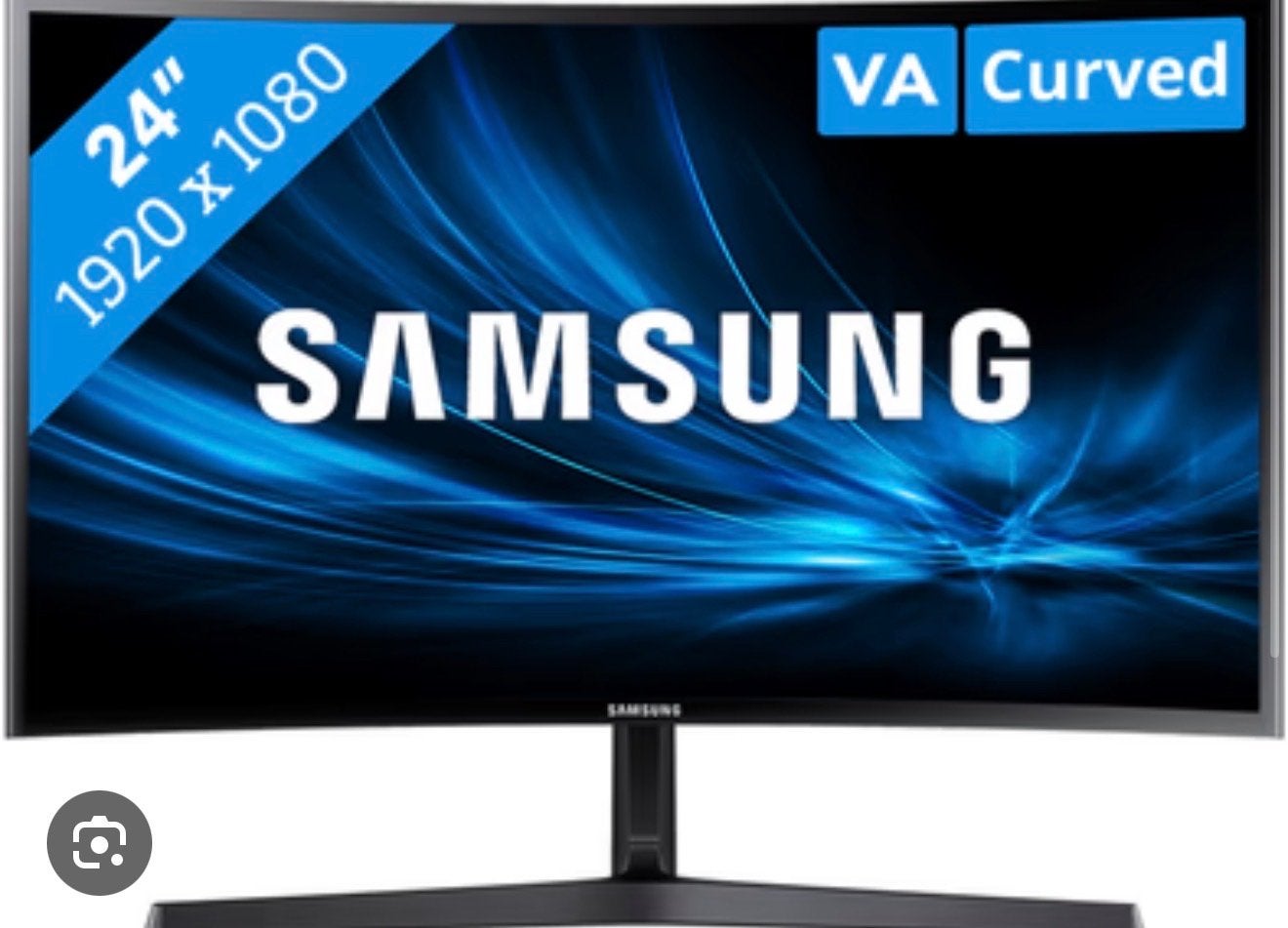 Samsung S24R350FZU Zilver, HDMI, Full HD, Ophalen of Verzenden, Zo goed als nieuw