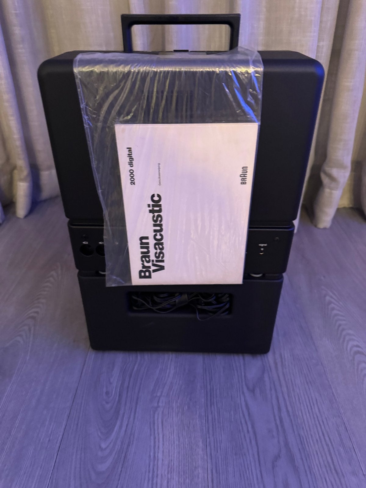 Braun Visacustic 2000 Digital Super 8 Projector, Ophalen, Zo goed als nieuw, Overige technologieën, Overige resoluties