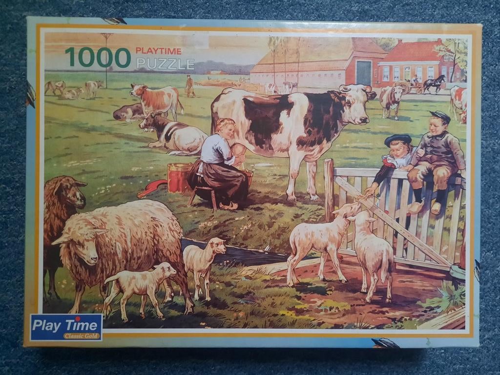 Play time puzzle, Ophalen of Verzenden, 500 t/m 1500 stukjes, Gebruikt, Legpuzzel