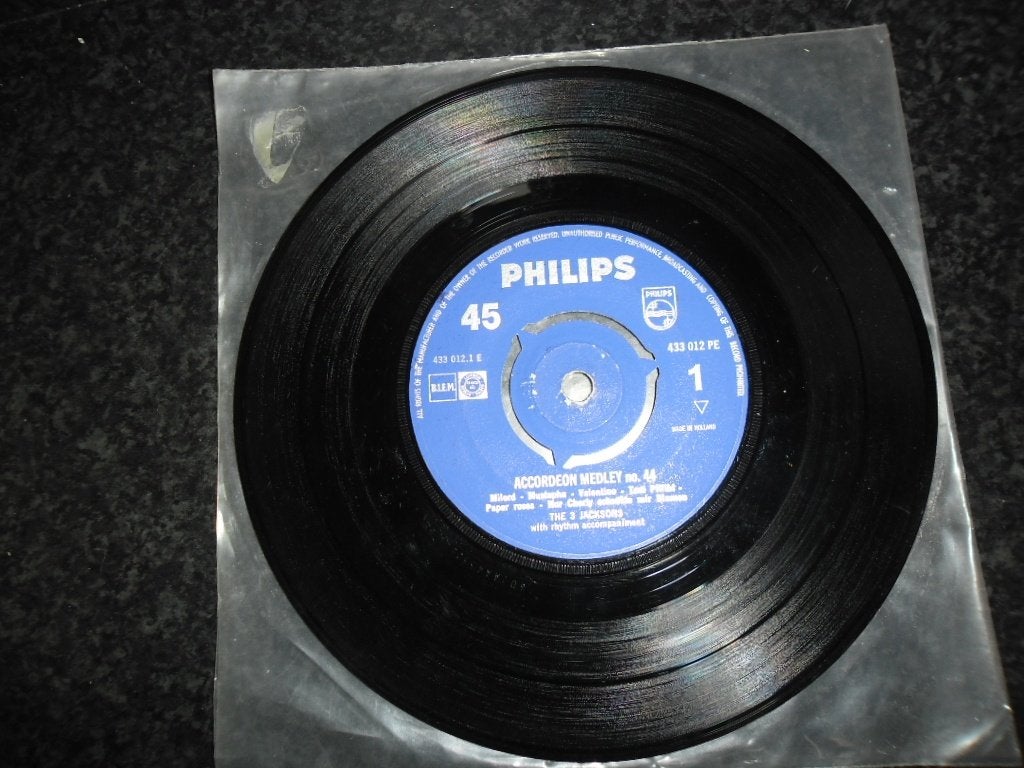 The 3 Jacksons ‎– All Hits On Deck, Overige genres, 7 inch, Ophalen of Verzenden, Zo goed als nieuw