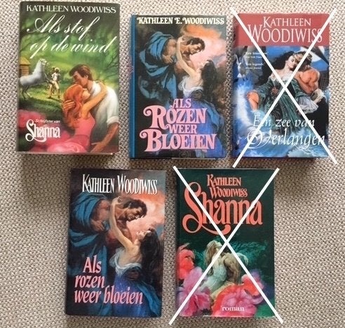 Kathleen Woodiwiss: verschillende titels, Boeken, Ophalen of Verzenden, Zo goed als nieuw, Kathleen Woodiwiss, Amerika